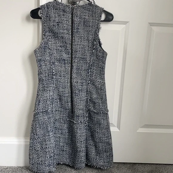 Banana republic shift dress blue Chanel style size 6 - Picture 6 of 8